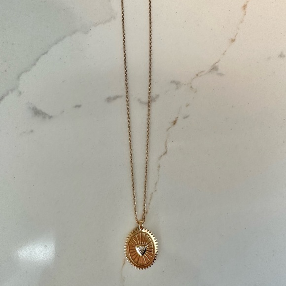 VRAI Inner Fire Medallion 14K 0.1CTW - Picture 3 of 4